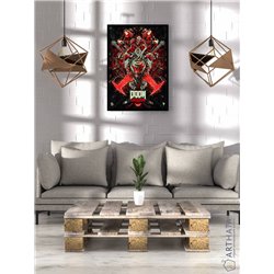 Постер, плакат интерьерный 40x60см - Doom