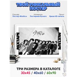 Постер, плакат интерьерный 40x60см - StrayKids
