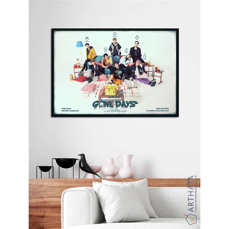Постер, плакат интерьерный 40x60см - StrayKids