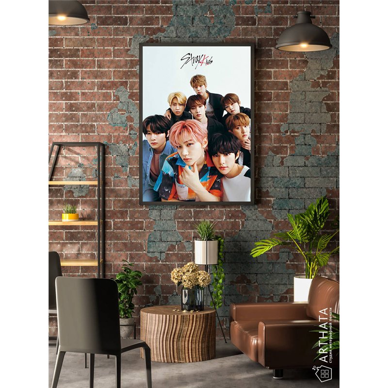 Постер, плакат интерьерный 40x60см - Stray Kids