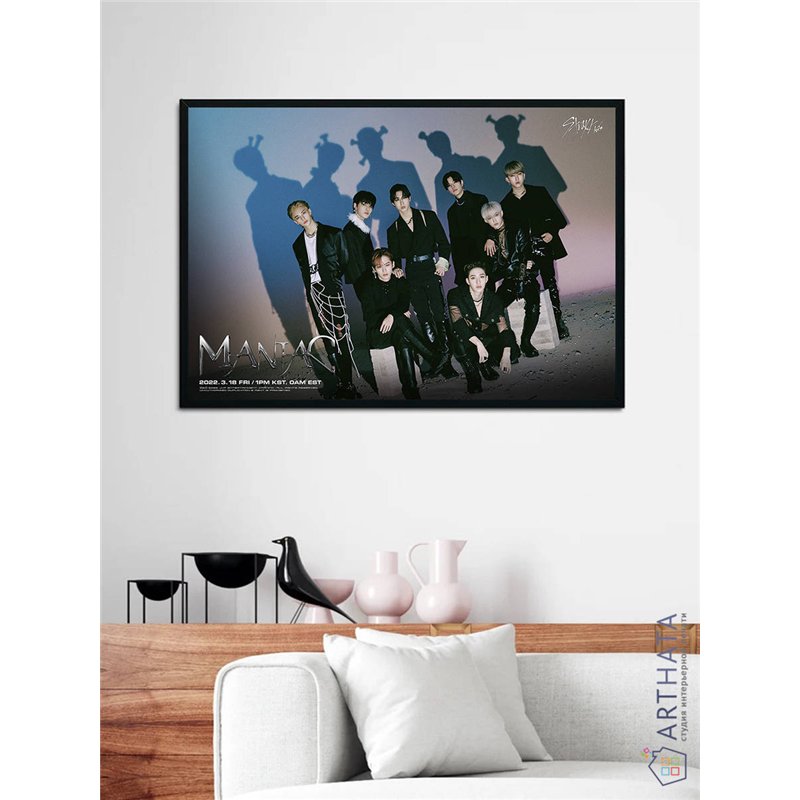 Постер, плакат интерьерный 40x60см - Stray Kids