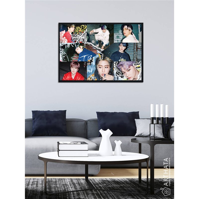 Постер, плакат интерьерный 40x60см - Stray Kids