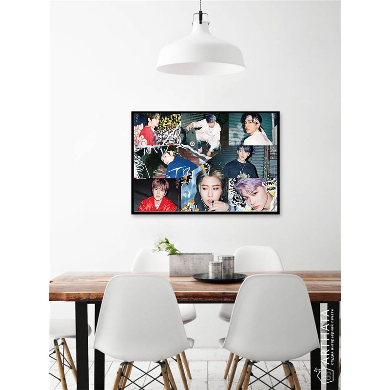 Постер, плакат интерьерный 40x60см - Stray Kids