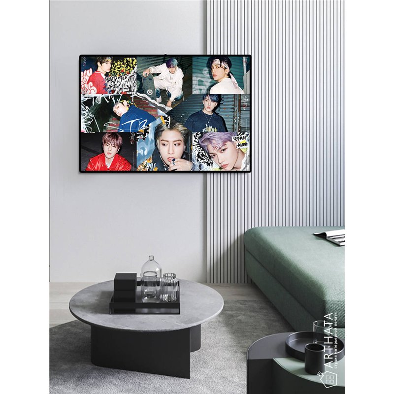 Постер, плакат интерьерный 40x60см - Stray Kids