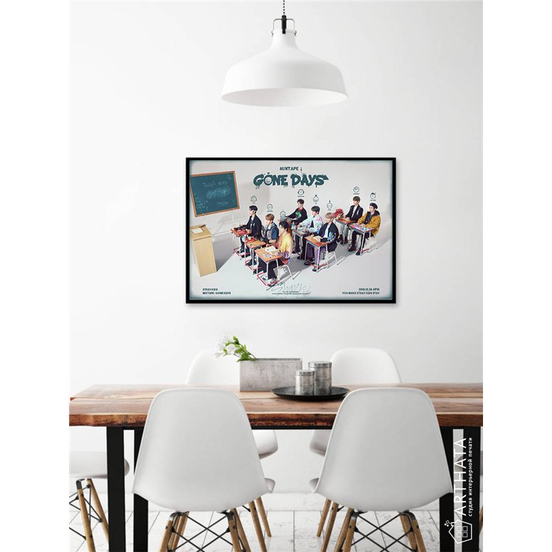 Постер, плакат интерьерный 40x60см - Stray Kids