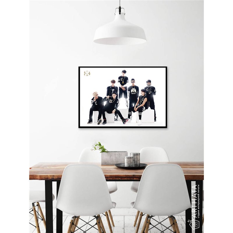 Постер, плакат интерьерный 40x60см - BTS