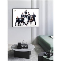 Постер, плакат интерьерный 40x60см - BTS