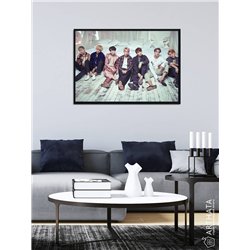 Постер, плакат интерьерный 40x60см - BTS