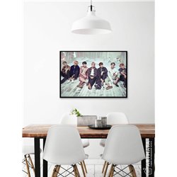 Постер, плакат интерьерный 40x60см - BTS