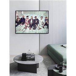 Постер, плакат интерьерный 40x60см - BTS