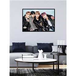 Постер, плакат интерьерный 40x60см - BTS