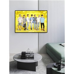 Постер, плакат интерьерный 40x60см - BTS