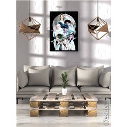 Постер, плакат интерьерный 40x60см - BTS