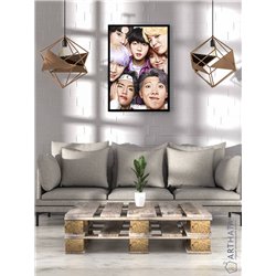 Постер, плакат интерьерный 40x60см - BTS