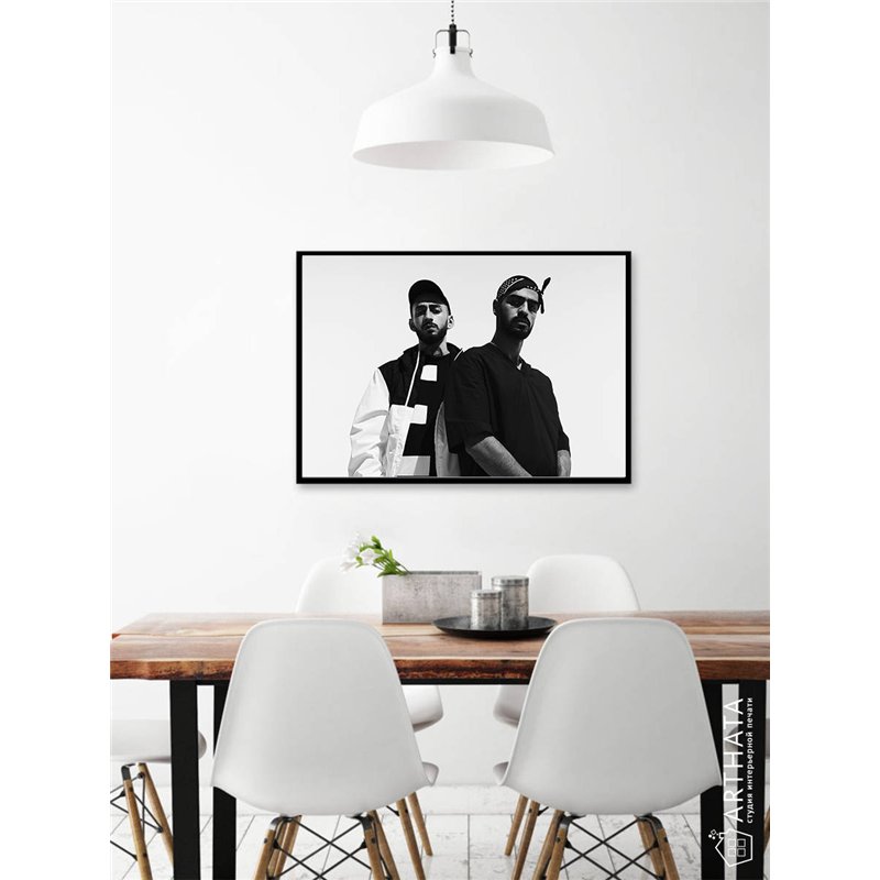 Постер, плакат интерьерный 40x60см - MiyaGi - Andy Panda