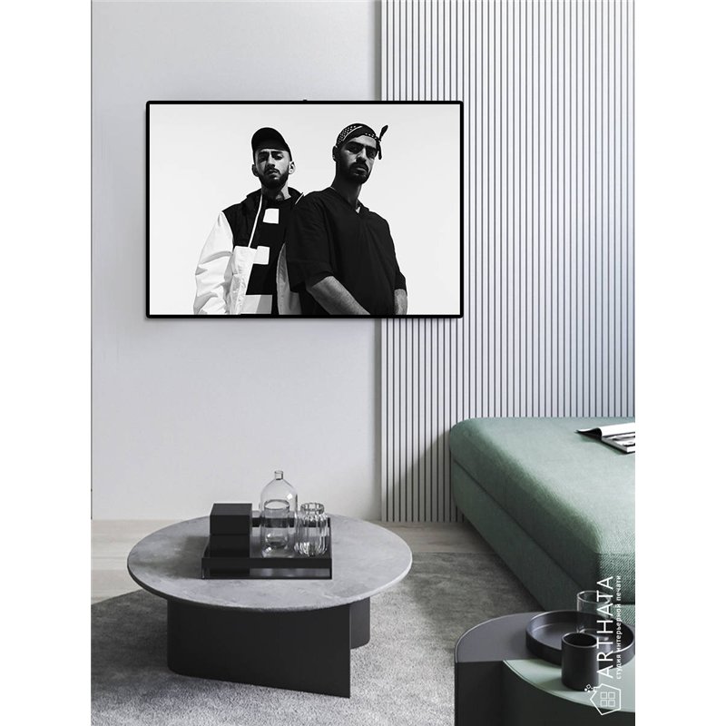 Постер, плакат интерьерный 40x60см - MiyaGi - Andy Panda