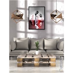 Постер, плакат интерьерный 40x60см - MiyaGi - Andy Panda