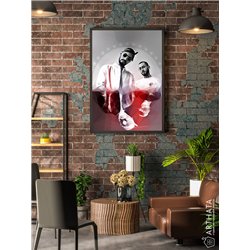 Постер, плакат интерьерный 40x60см - MiyaGi - Andy Panda