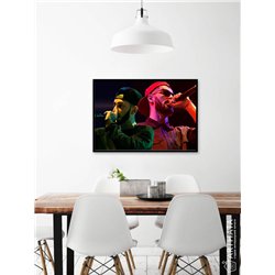 Постер, плакат интерьерный 40x60см - MiyaGi - Andy Panda