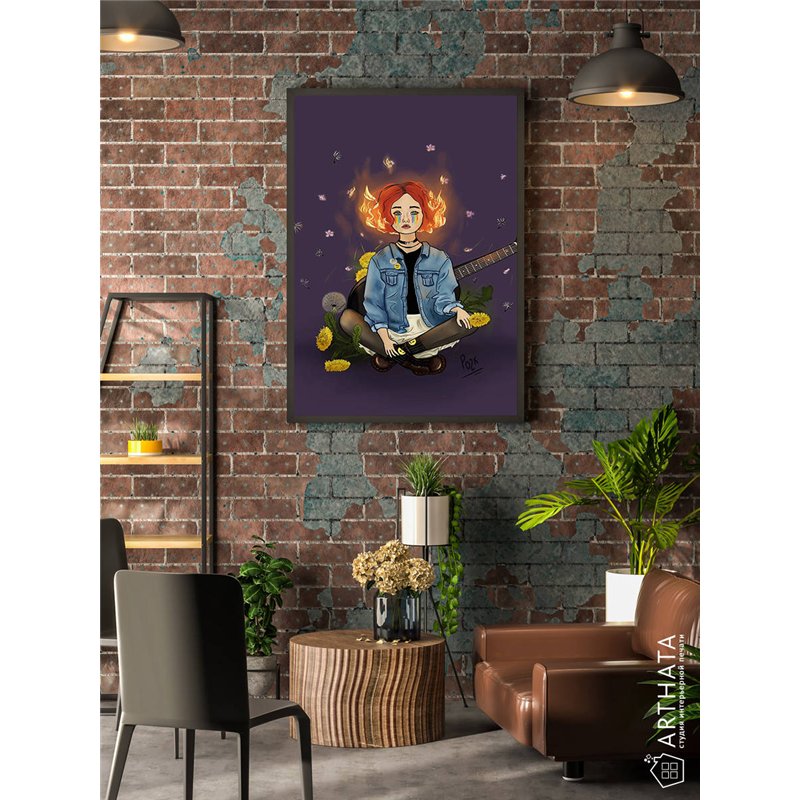 Постер, плакат интерьерный 40x60см - Alena Shvez
