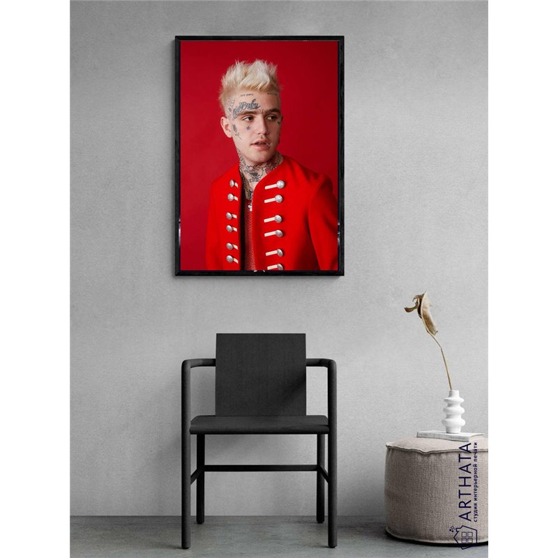 Постер, плакат интерьерный 40x60см - Lil Peep