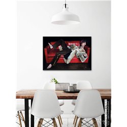 Постер, плакат интерьерный 40x60см - Lil Peep