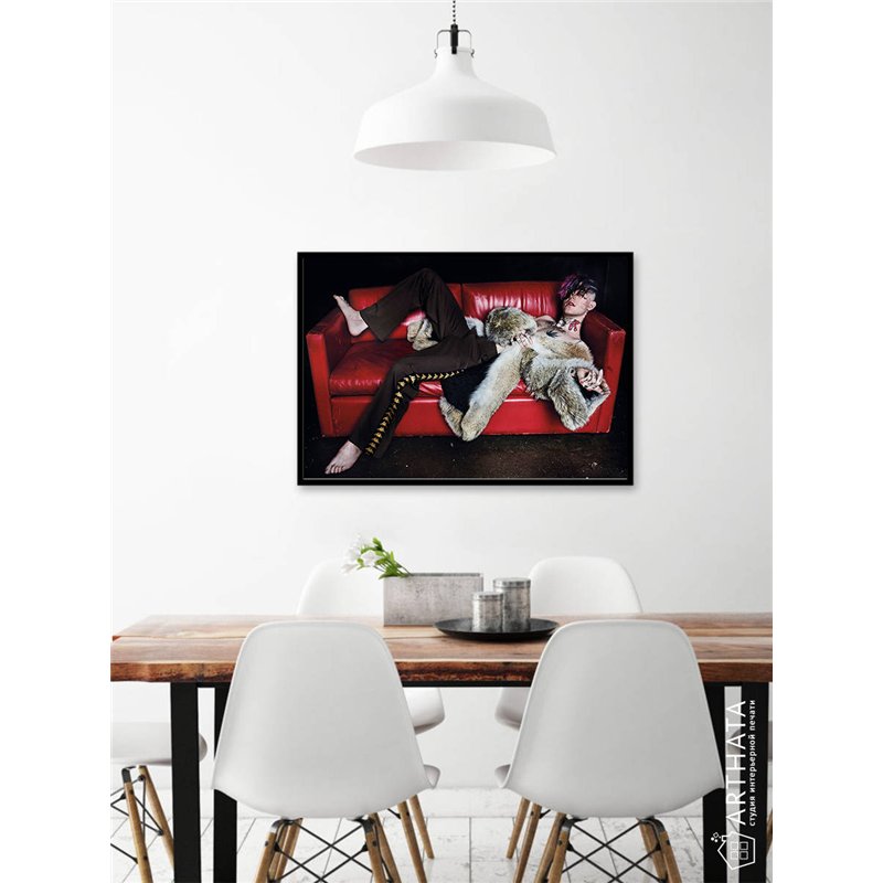 Постер, плакат интерьерный 40x60см - Lil Peep