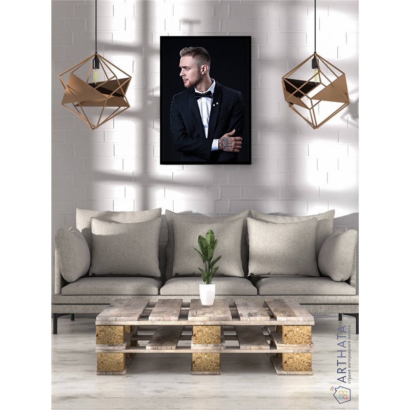 Постер, плакат интерьерный 40x60см - Kreed Egor