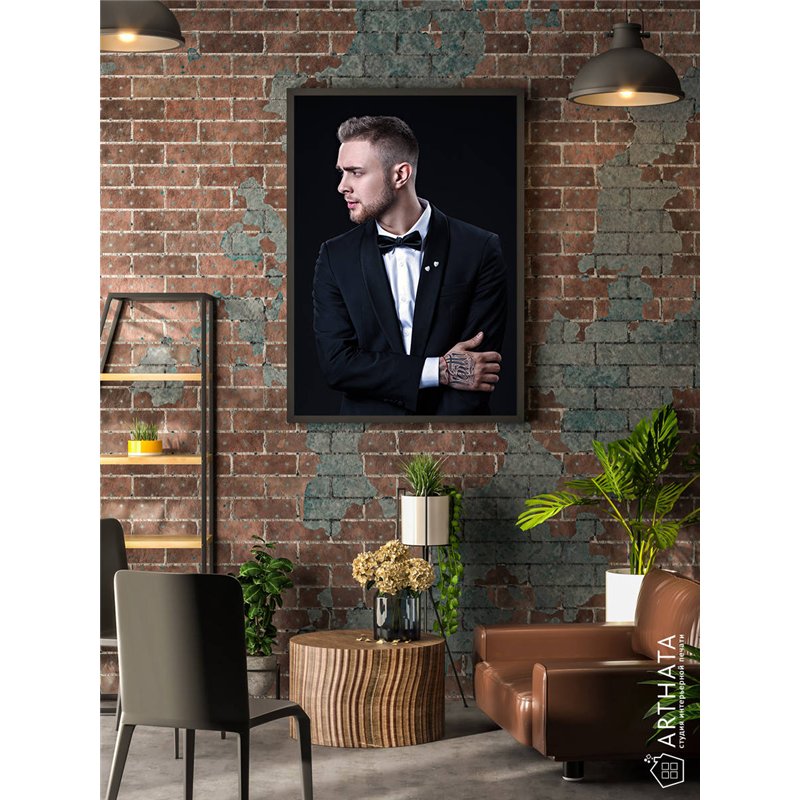 Постер, плакат интерьерный 40x60см - Kreed Egor