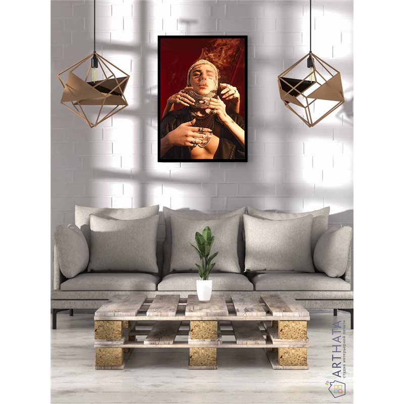 Постер, плакат интерьерный 40x60см - Face