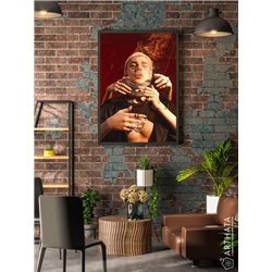 Постер, плакат интерьерный 40x60см - Face
