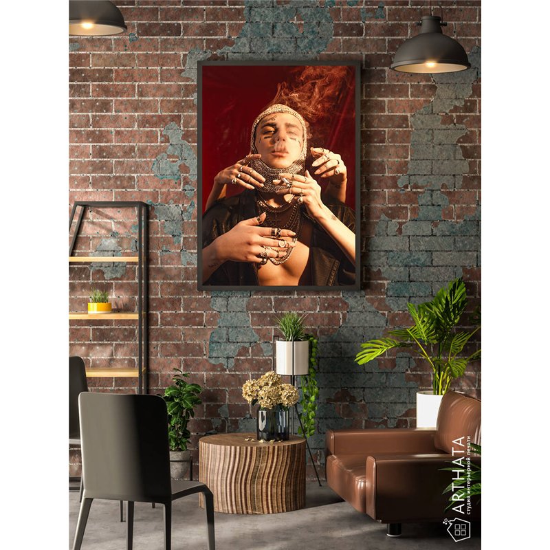 Постер, плакат интерьерный 40x60см - Face