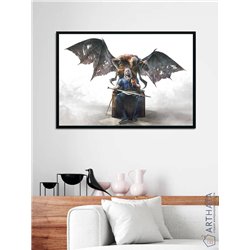 Постер, плакат интерьерный 40x60см - Witcher 3