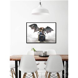 Постер, плакат интерьерный 40x60см - Witcher 3