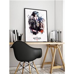 Постер, плакат интерьерный 40x60см - Witcher 3