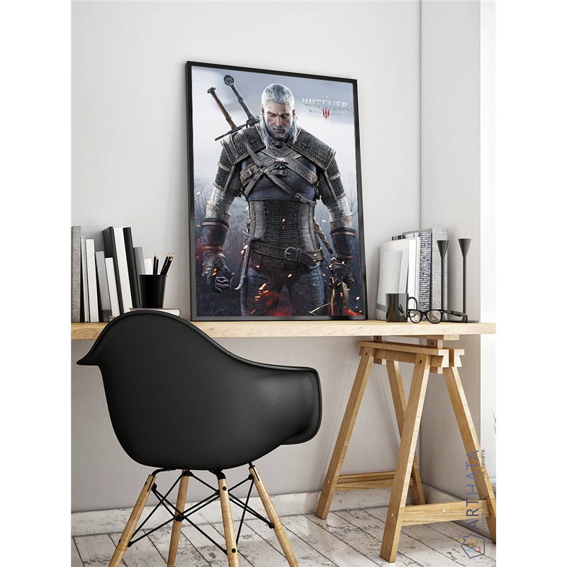 Постер, плакат интерьерный 40x60см - Witcher 3