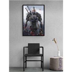 Постер, плакат интерьерный 40x60см - Witcher 3