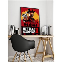 Постер, плакат интерьерный 40x60см - Red Dead Redemption 2