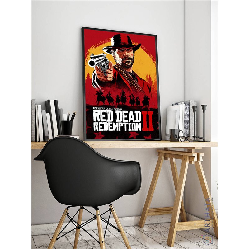 Постер, плакат интерьерный 40x60см - Red Dead Redemption 2