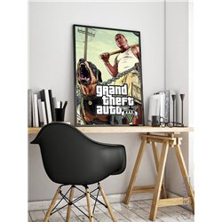 Постер, плакат интерьерный 40x60см - GTA5