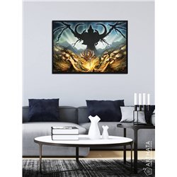 Постер, плакат интерьерный 40x60см - Diablo III