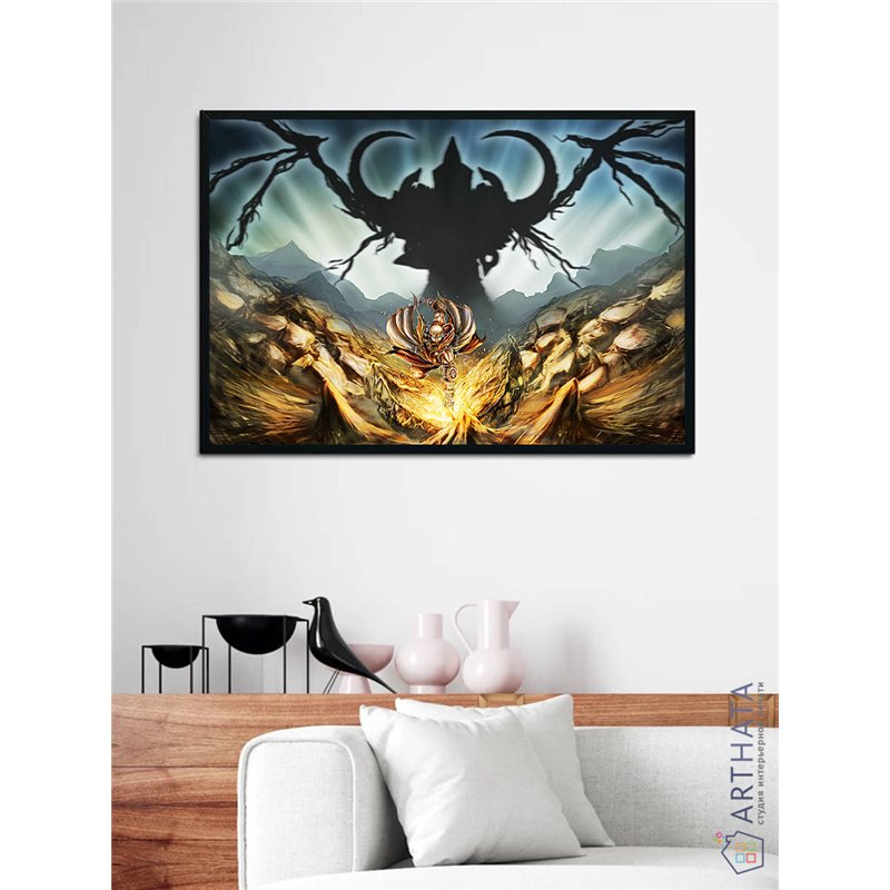 Постер, плакат интерьерный 40x60см - Diablo III