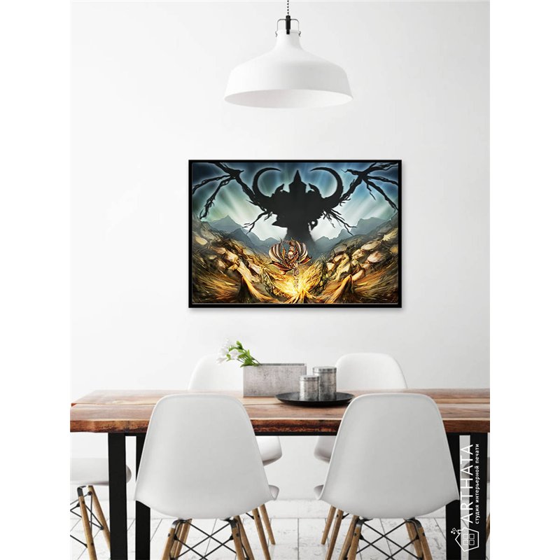 Постер, плакат интерьерный 40x60см - Diablo III