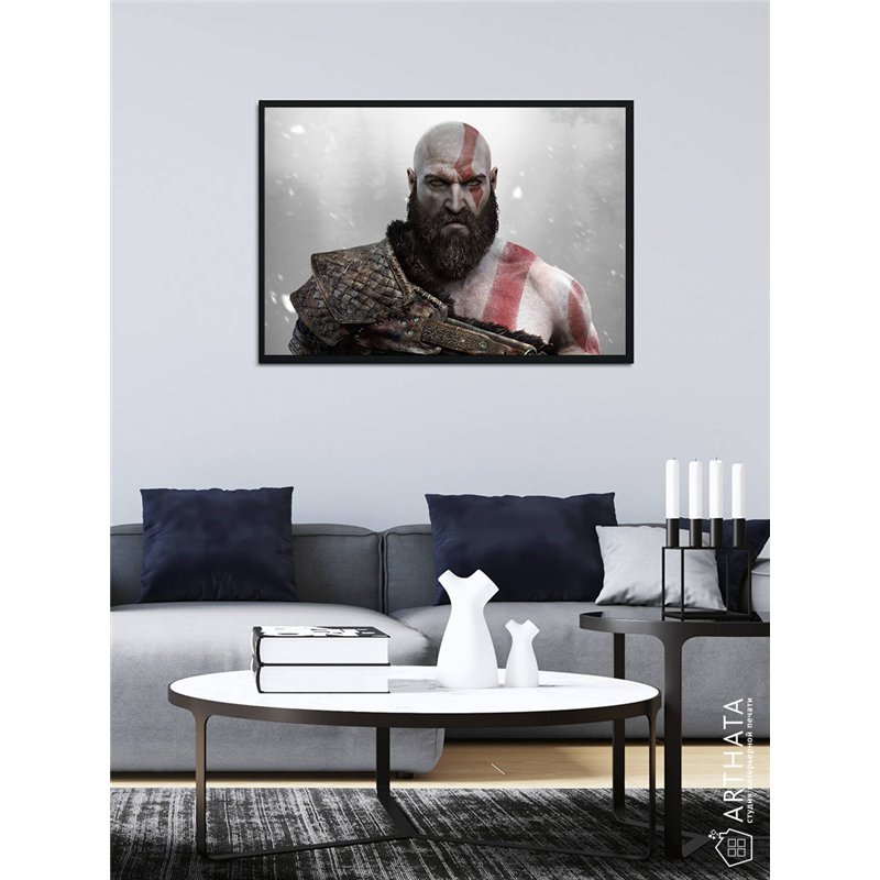 Постер, плакат интерьерный 40x60см - God of War