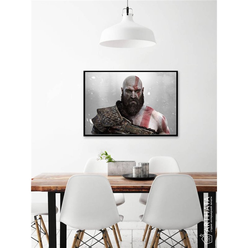Постер, плакат интерьерный 40x60см - God of War