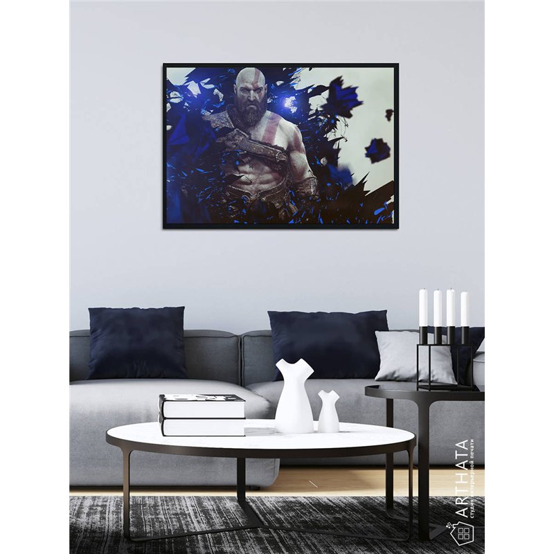Постер, плакат интерьерный 40x60см - God of War
