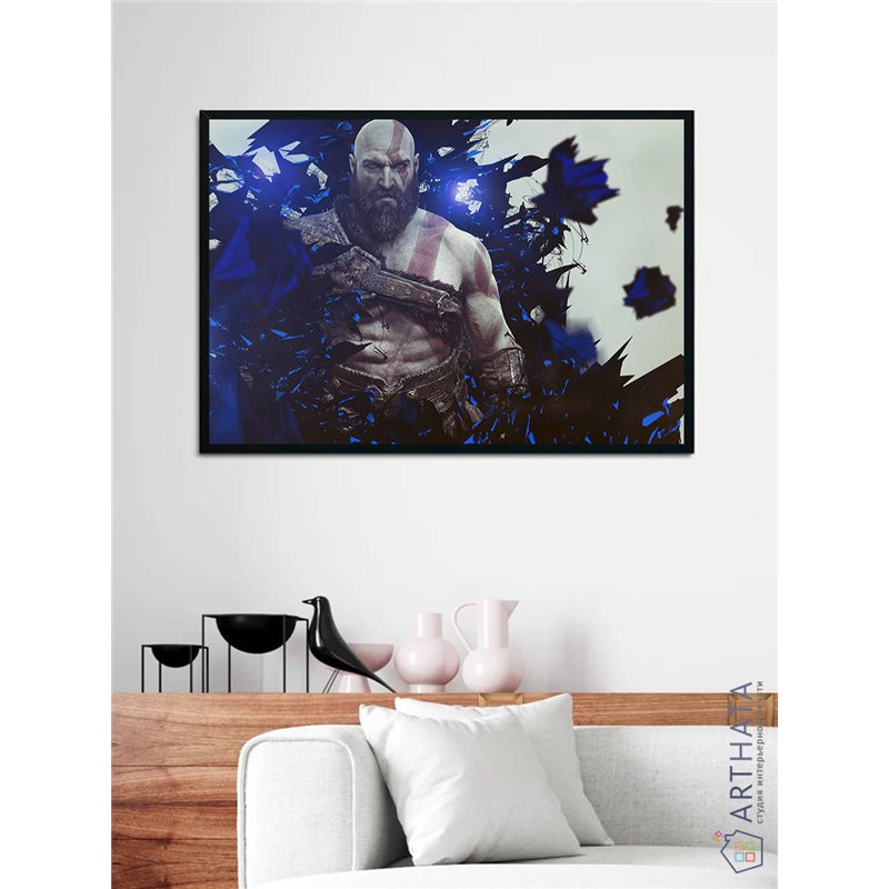 Постер, плакат интерьерный 40x60см - God of War