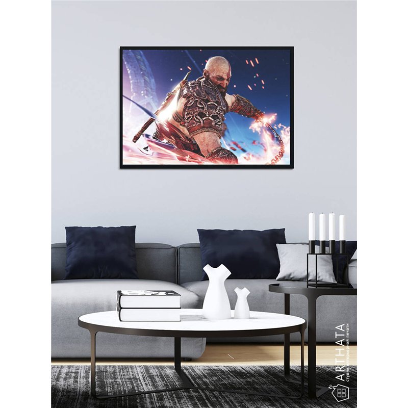 Постер, плакат интерьерный 40x60см - God of War