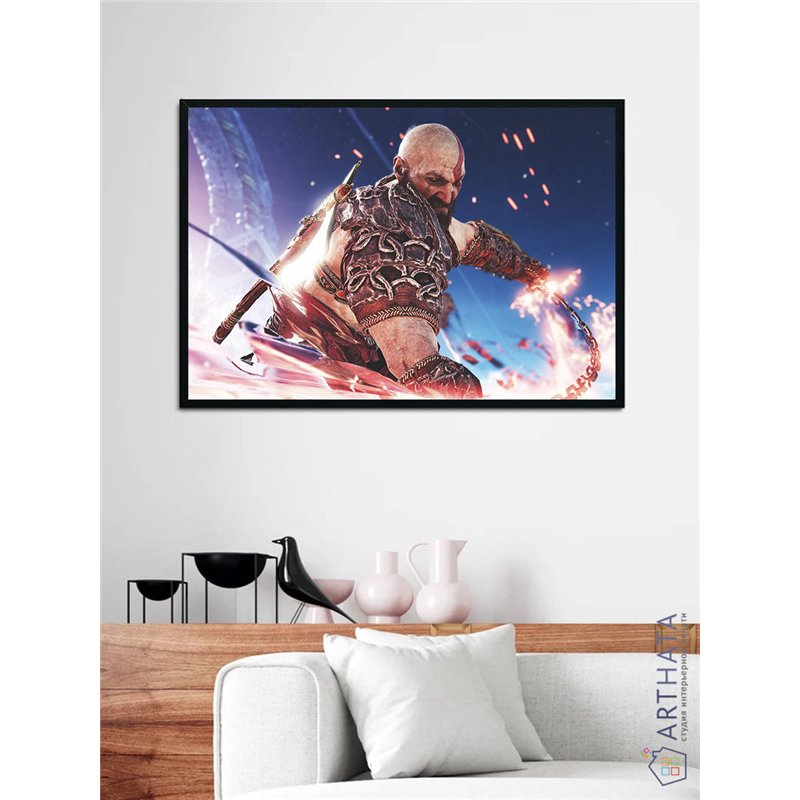 Постер, плакат интерьерный 40x60см - God of War