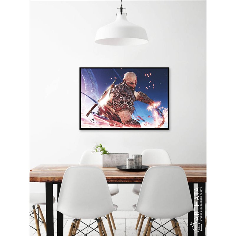 Постер, плакат интерьерный 40x60см - God of War